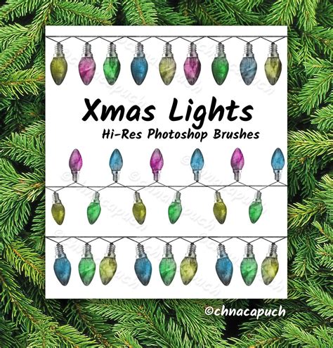 Christmas Light Brushes Photoshop Free at Becky Craig blog