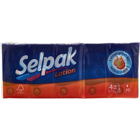 Lotioned Perfumed Hanky (4 ply x 10 Sheet) x 10 pkt Selpak – JITCO