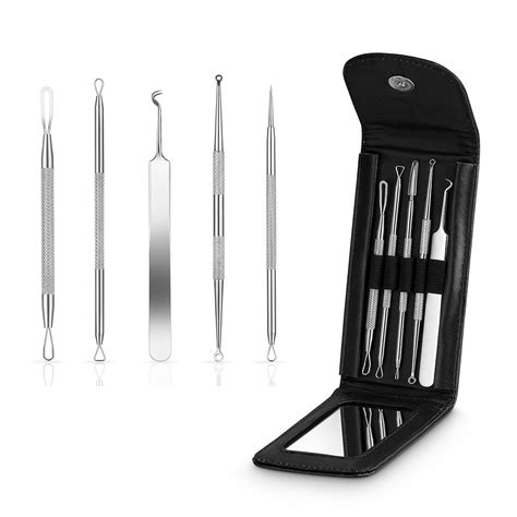 Buy Blackhead Remover Kit, Saxhorn Comedone Extractor Tool for Acne ...
