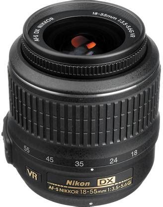 NIKON AF-P DX Nikkor 18 - 55 mm f/3.5-5.6G VR (3.0x) Standard Zoom Lens ...