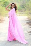Buy Designer Pure Cotton Sarees with All over Linear Stripes ~ Light ...