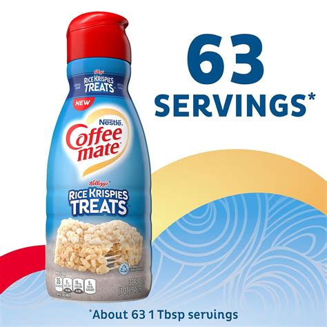 Buy Nestle Coffee mate RICE KRISPIES TREATS Liquid Coffee Creamer ...