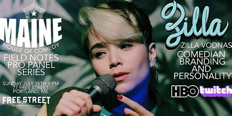 Field Notes Comedy Pro Panel Series: Zilla Vodnas - Branding ...