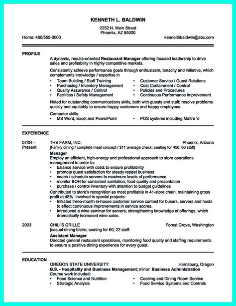 Bildergebnis für examples of catering resumes