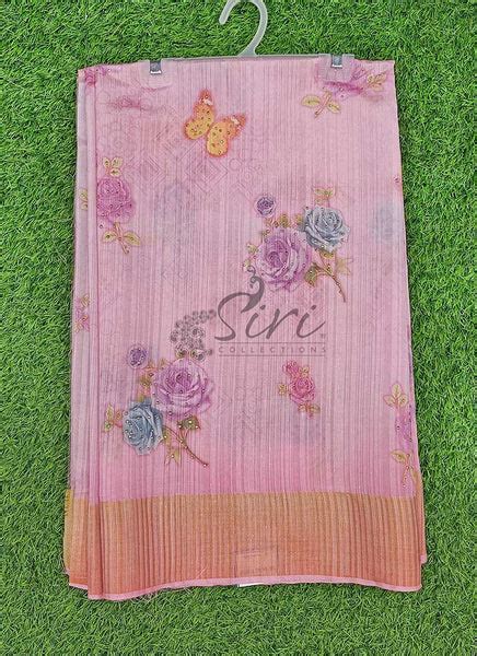 Lovely Digital Print Jute Gicha Silk Saree – Siri Collections