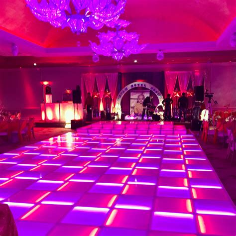 Lighted LED Dance Floor... LED Lighted Stage Double Height....Sound ...