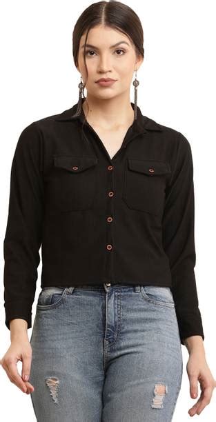 Black Shirts For Women - Buy Black Shirts For Women online at Best ...
