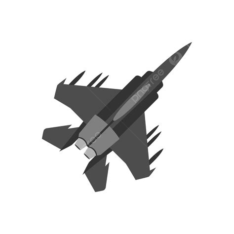 Fighter Jet Clip Art Black And White