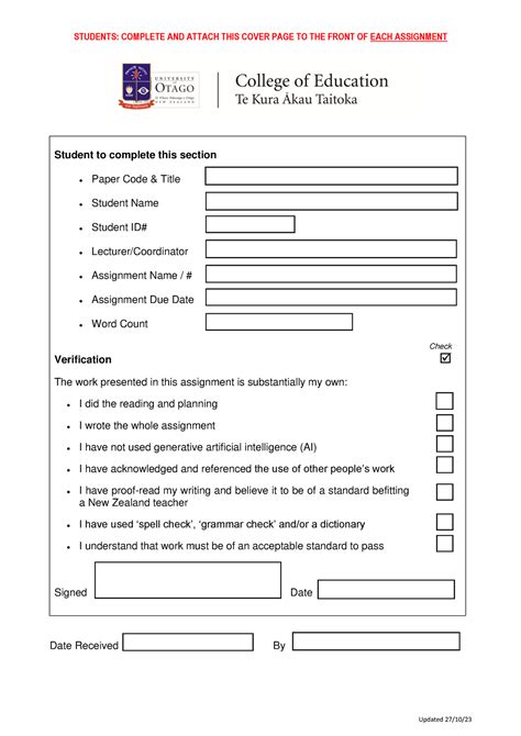 Image result for Assignment Cover Page Sample