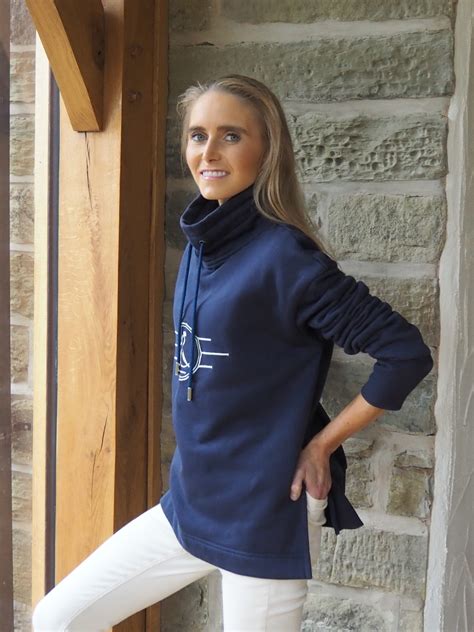 Crested and Country | Cowl Neck Sweatshirt | Cowl Neck Sweatshirt Cowl ...