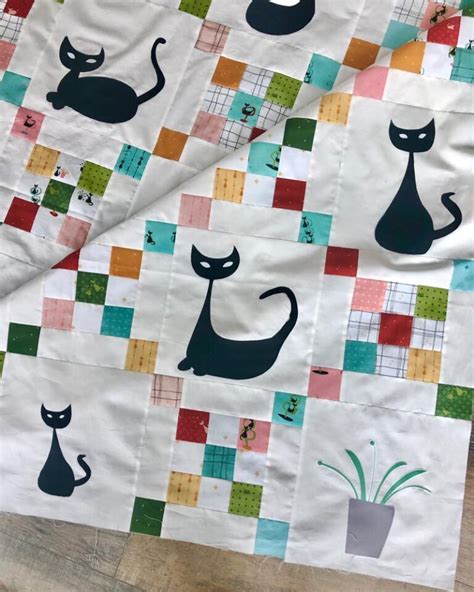 Image result for Cat Quilt Tutorials
