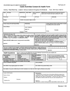 Tg21 Form - Fill Online, Printable, Fillable, Blank | pdfFiller