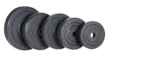 Body Maxx 50 Kg Home Gym Pack of Rubber Weight Plates + Dumbells Rods ...