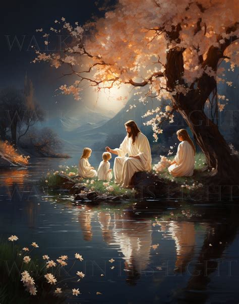 Wonderful 11"x14" Christian Art Painting of Jesus Christ - Etsy