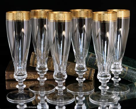 Expensive Crystal Champagne Flutes