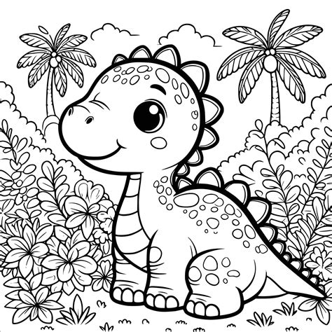 Dinosaur Printable - Free coloring pages to print