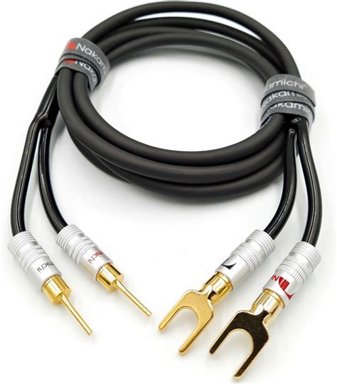 NAKAMICHI KABEL GŁOŚNIKOWY 2X2,5 IGŁA WIDŁY 3,5M (NAKA ...