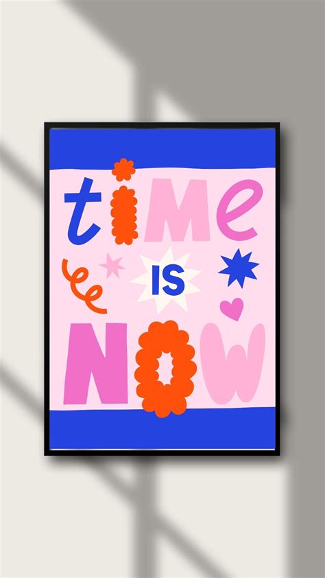 Time Is Now – Hueandmedecor