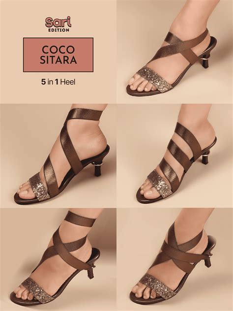 Coco Sitara 5 in 1 Heels – Monrow Shoes