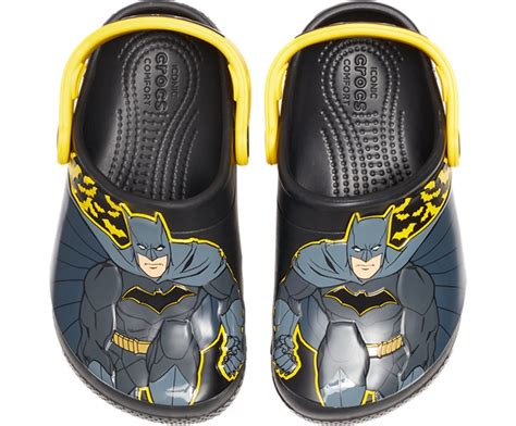 Детски чехли Crocs FL Iconic Batman Джапанки и сандали 205514-001-C12 ...