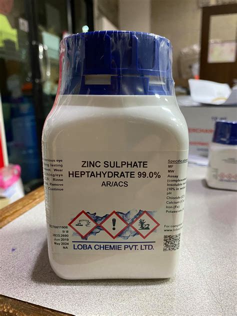 What Is The Smell Of Zinc Sulphate