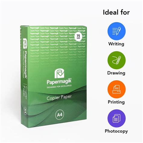 Flipkart.com | Papermagik Print & Copy Unruled A4 75 gsm Multipurpose ...