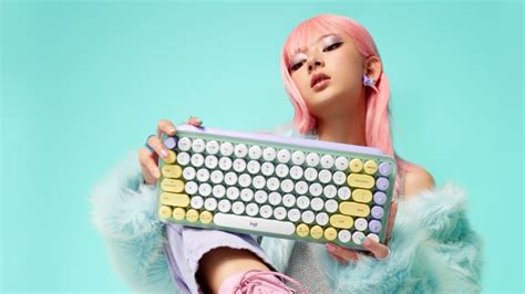 Logitech POP Keys Wireless Mechanical Emoji Keyboard
