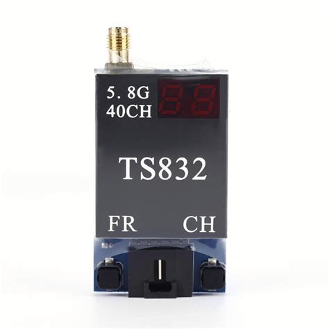 TS832 5.8G 40CH 600mW FPV AV Transmitter with Antenna– UNIQKART