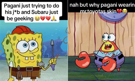 Pagani and Subaru | Know Your Meme
