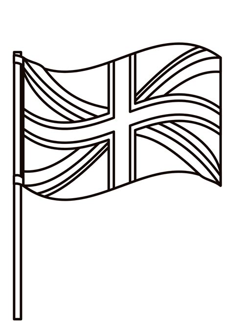 Free Printable British Flag Colouring Pages | Flag coloring pages, Colouring pages, Flag drawing