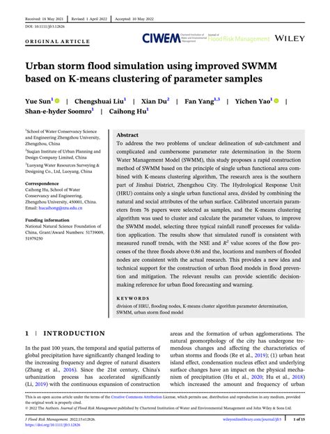 Image result for SWMM Simulation
