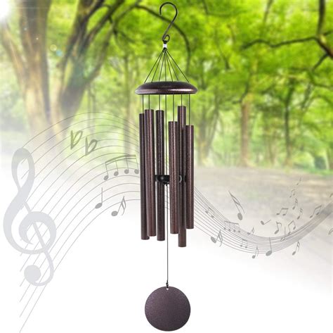 MEIHONG Large Wind Chimes Outdoor, 36 Inch Large Sympathy Wind Chimes ...