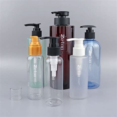 Customized Cosmetic PET Bottles with Pump-P1
