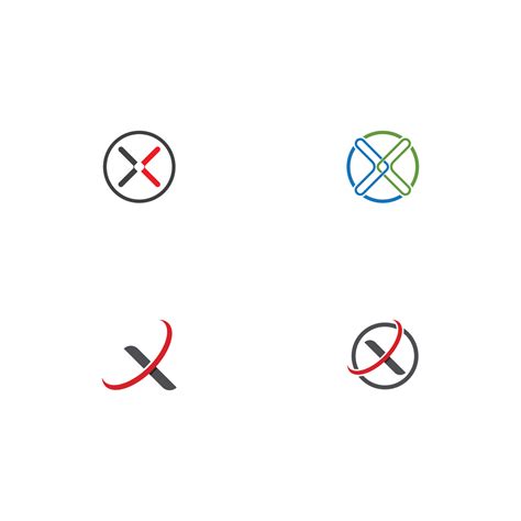 Letter x symbol abstract logo vector image 15033835 Vector Art at Vecteezy - Letter X Symbol