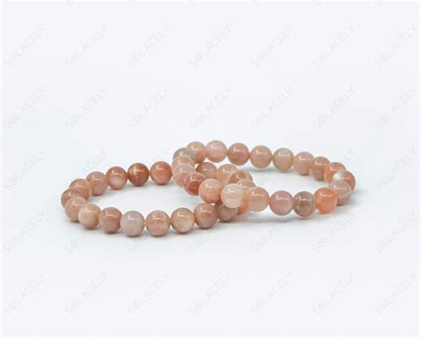 8mm Sunstone Crystal Bracelet for Balance and Positivity