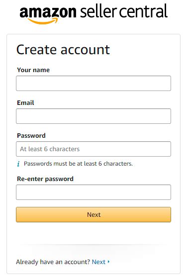 Image result for To Create a Amazon Account