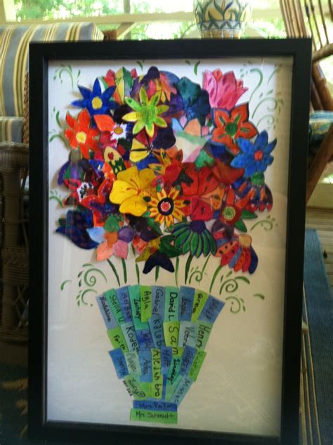 Colorful Flower Art Project