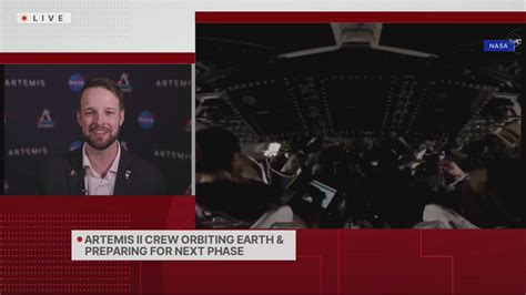 Artemis II crew orbiting Earth, preparing for next phase