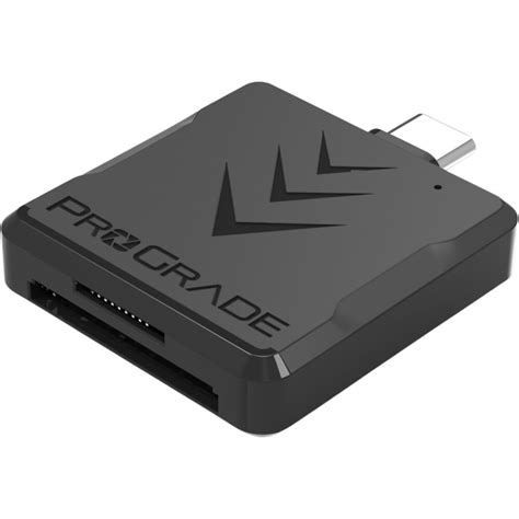 Prograde Sdxc/Microsdxc Dual-Slot Mobile Card Reader Usb-C 3.2 Gen 1 ...