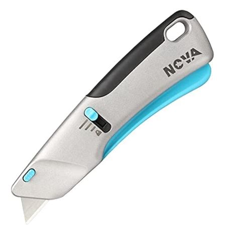 Snapklik.com : Nova Squeeze Trigger Utility Knife And Heavy Duty Box Cutter