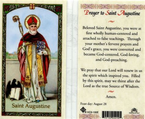 Prayer Of St Augustine To Jesus at Ryan Henderson blog