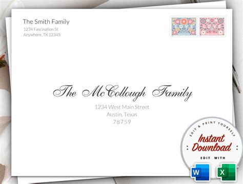 Image result for DIY Envelope 5X7