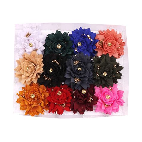 Shivarth CREATIONS Girl's Sequined Flower Hair Clip Hairpin Costume ...