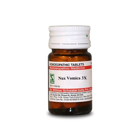 Buy NUX VOMICA 3X 20 GM SCHWABE (334394) Online at Low Prices in India ...
