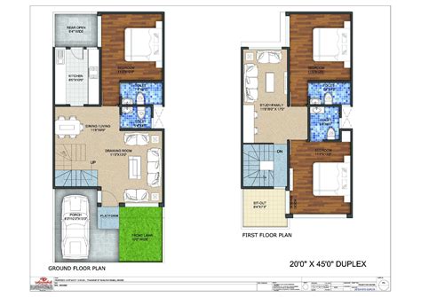House Plans 20 X 40 Duplex at Kathleen Lynch blog