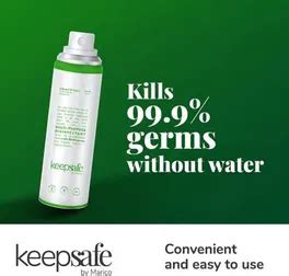 KeepSafe Multi-Purpose Disinfectant Spray, 90ml | Uses, Benefits, Price ...