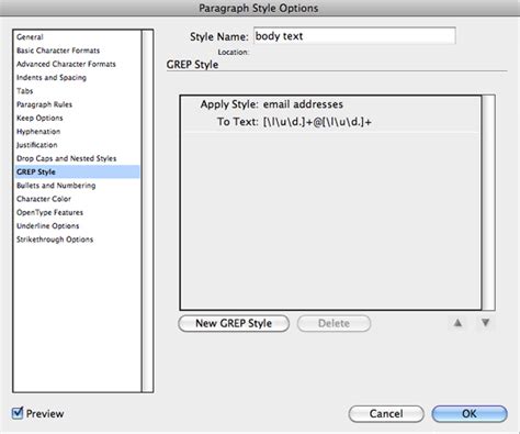 Grep InDesign 的图像结果