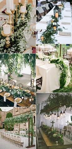 Greenery Decor by 50 Amazing Ways To Use Green Floral At Your Wedding Oh Greenery Decor