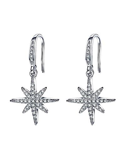 Buy Yellow Chimes Elegant Design Studded Crystal Silver Plated Drop ...