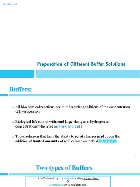 Image result for Buffer Solution Preparation